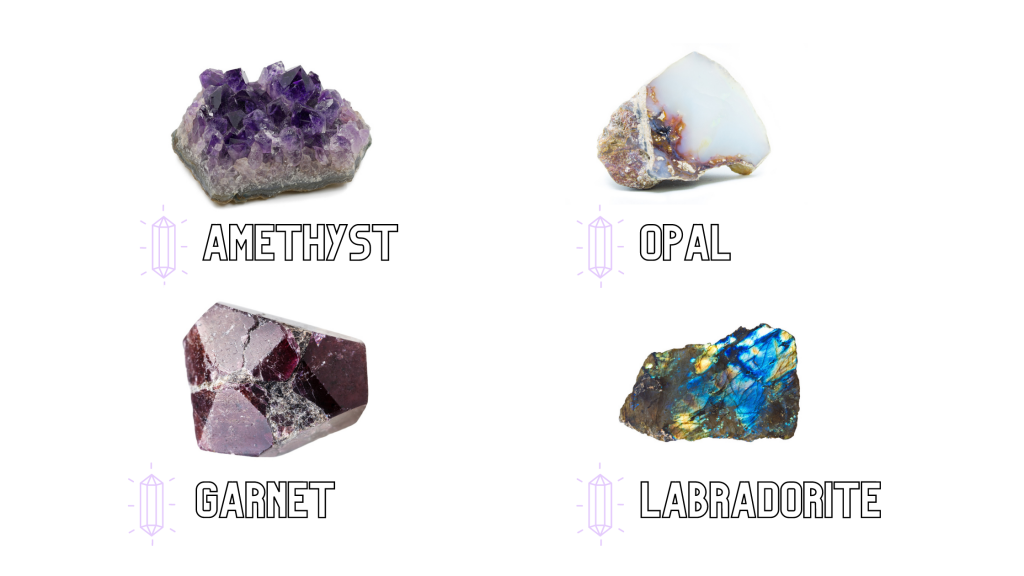 Using crystals to overcome obstacles